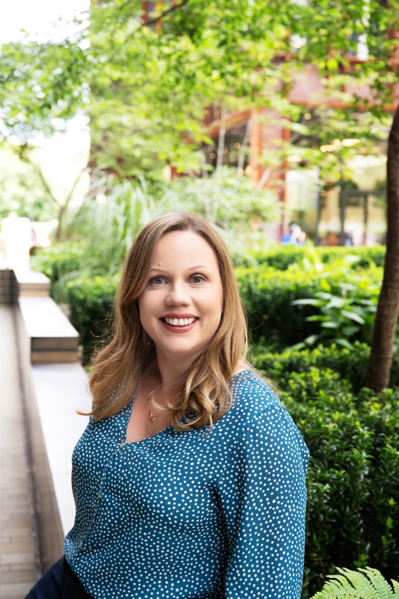 Joanne Whitehead, business strategist, smiling in a teal blouse